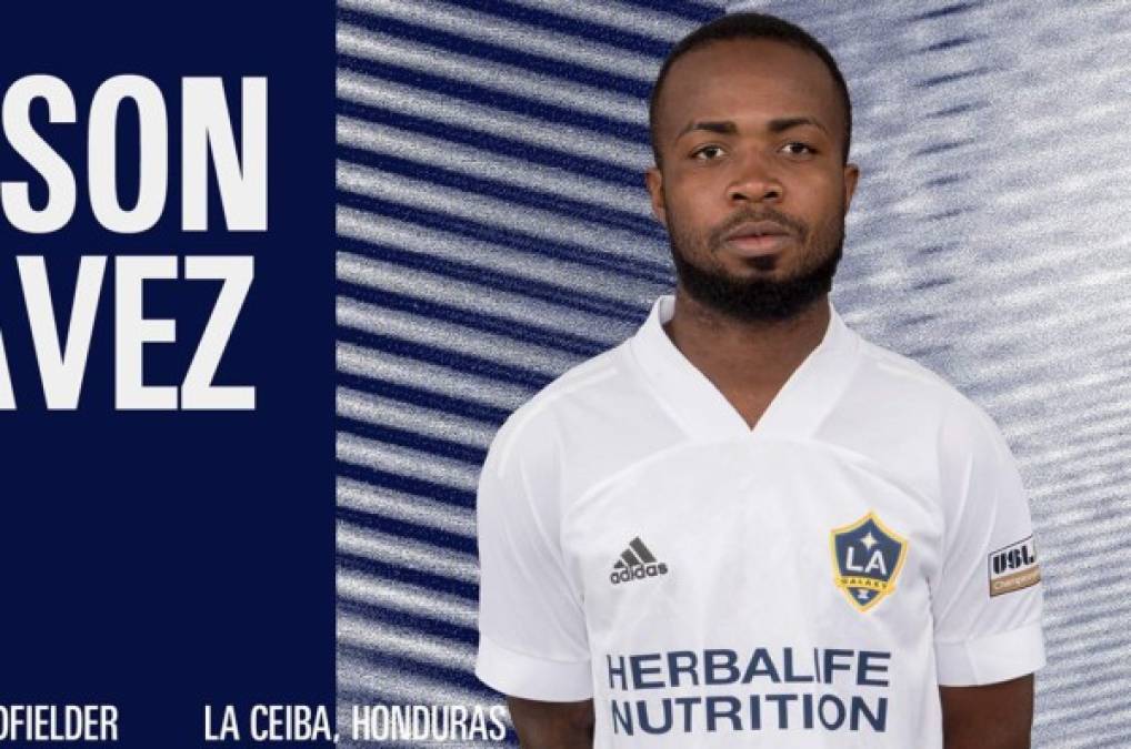 El Galaxy de Los Ángeles presenta al hondureño Gerson Chávez quien llega a préstamo al segundo equipo