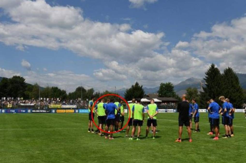 Rigoberto Rivas hace pretemporada con el primer equipo del Inter