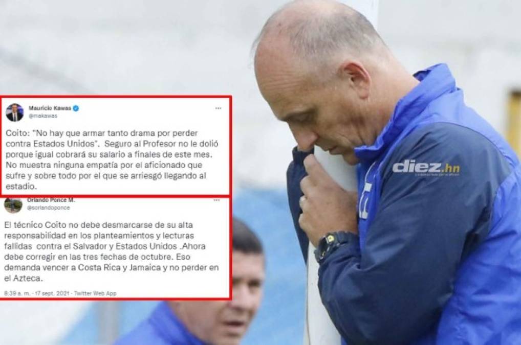 'No hay que armar tanto drama', continúan críticas al entrenador Fabián Coito, esta vez por sus declaraciones