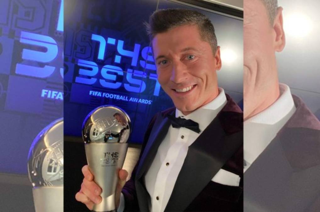 ¡El goleador polaco Robert Lewandowski es el nuevo The Best de la FIFA!