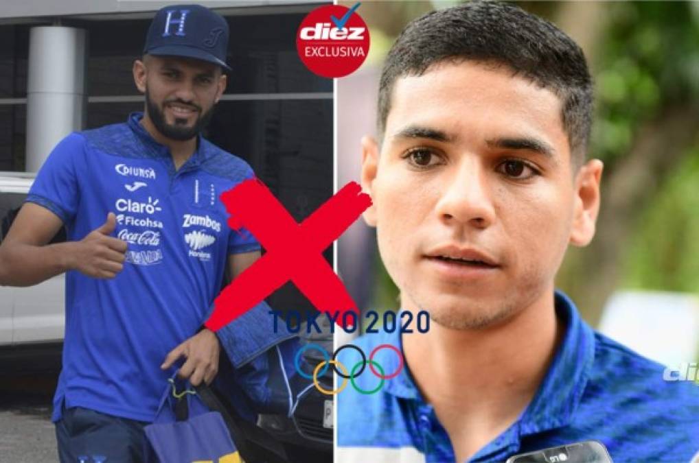 Olimpistas Carlos Pineda y Jorge Álvarez no irán con Honduras a los Juegos Olímpicos de Tokio
