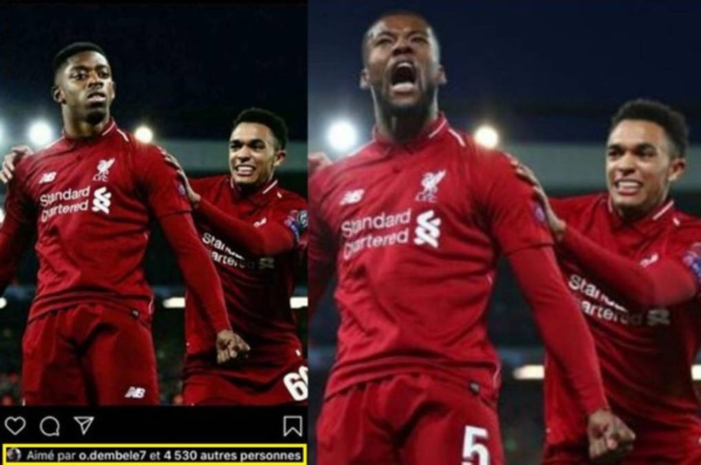 A Dembélé le gusta el Liverpool: El 'like' del francés que causa furor en redes sociales