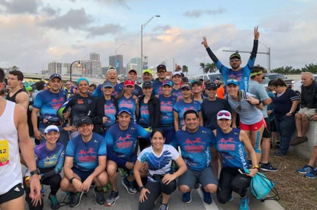Los hondureños se adueñan de la Maratón de Miami