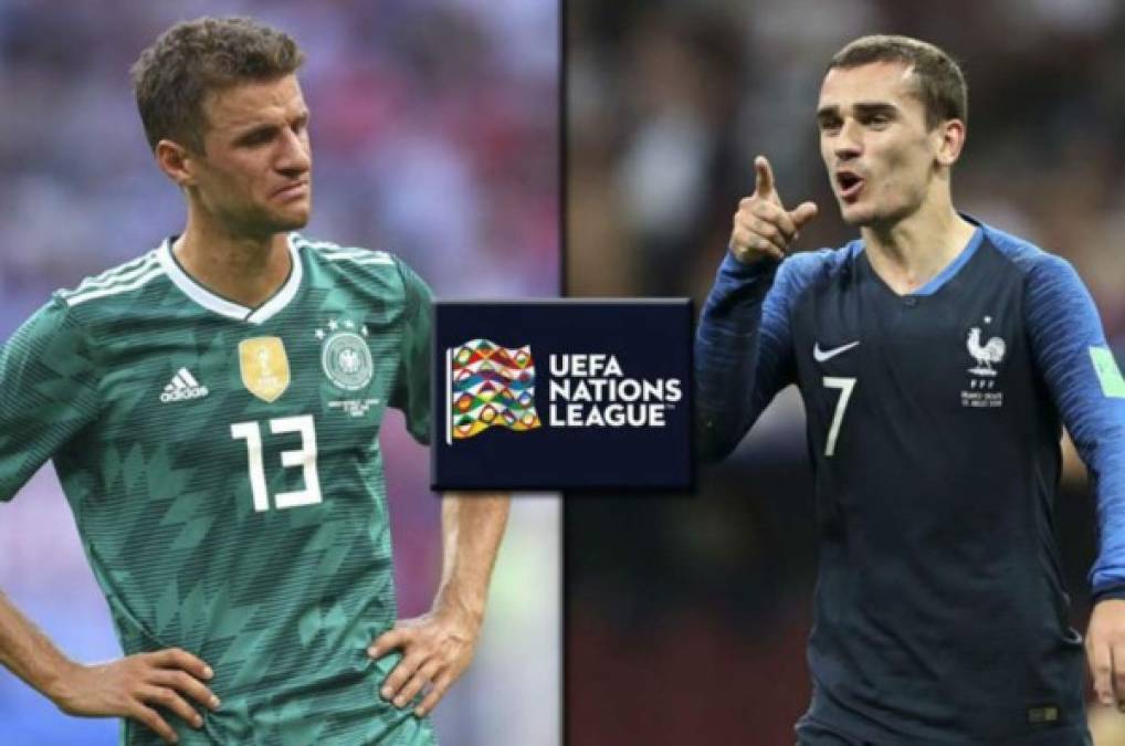 Alemania y Francia: Los dos últimos campeones del mundo inauguran Liga de Naciones