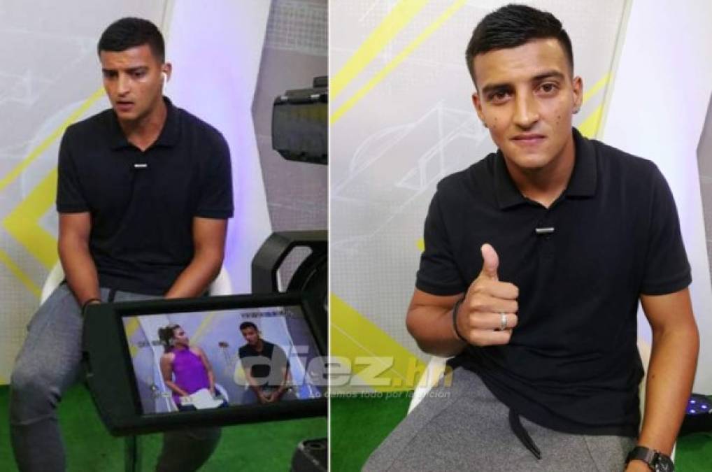 Heyreel Saravia en Diez-TV: ''En Costa Rica hablan muy bien del fútbol de Honduras''
