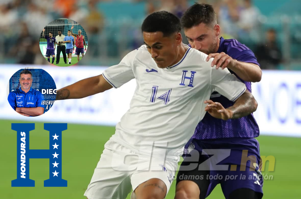 Andy Najar explica la derrota de Honduras ante Argentina, su ausencia con la Bicolor y lo que significa Diego Vázquez