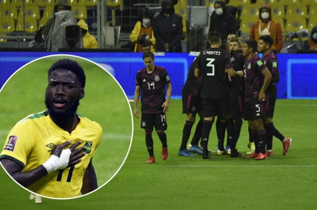 Jamaica asusta a México en el Azteca, que resolvió el partido con gol in extremis de Henry Martin