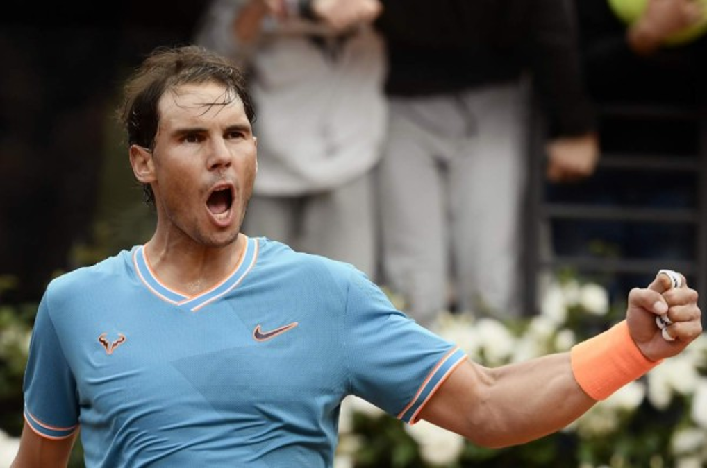 Un espectacular Rafael Nadal vuelve a la final de Roma vengándose de Tsitsipas