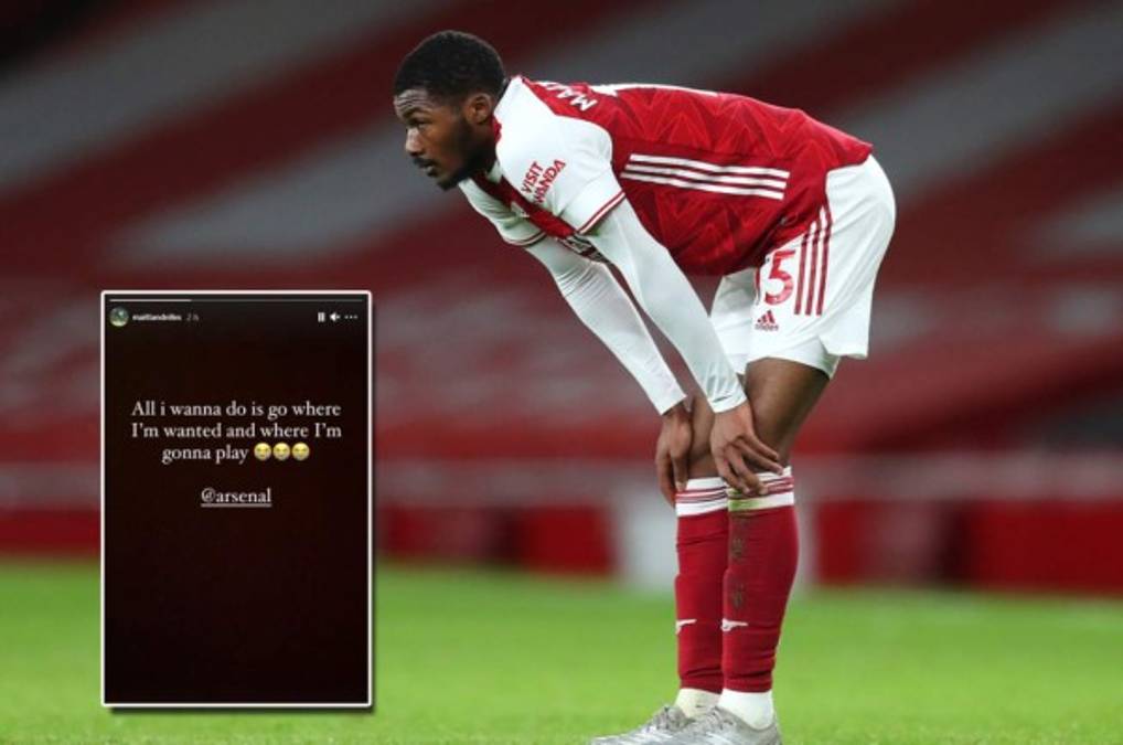 Futbolista le suplica al Arsenal para que lo deje salir: ''Todo lo que quiero es ir donde me quieran''