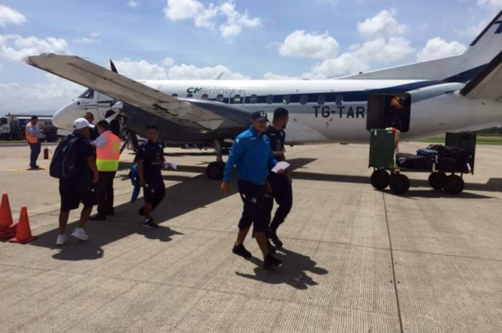 Comunicaciones arriba a San Pedro Sula para enfrentar a Marathón en Liga Concacaf