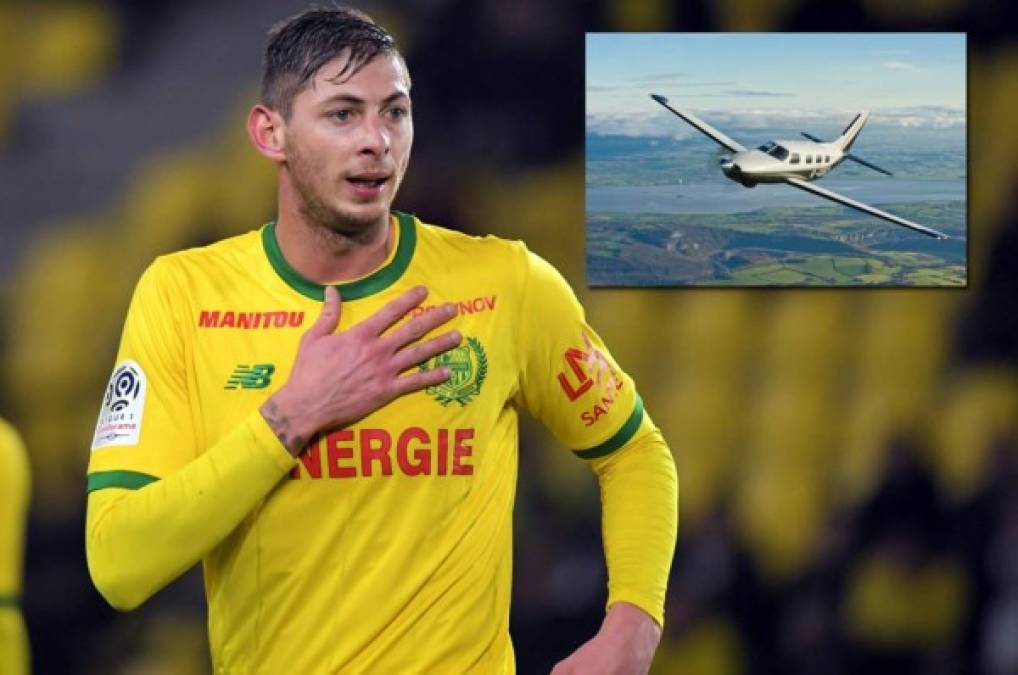 ¡Escalofriante! Desaparece avión privado que transportaba a Emiliano Sala, fichaje del Cardiff de la Premier League