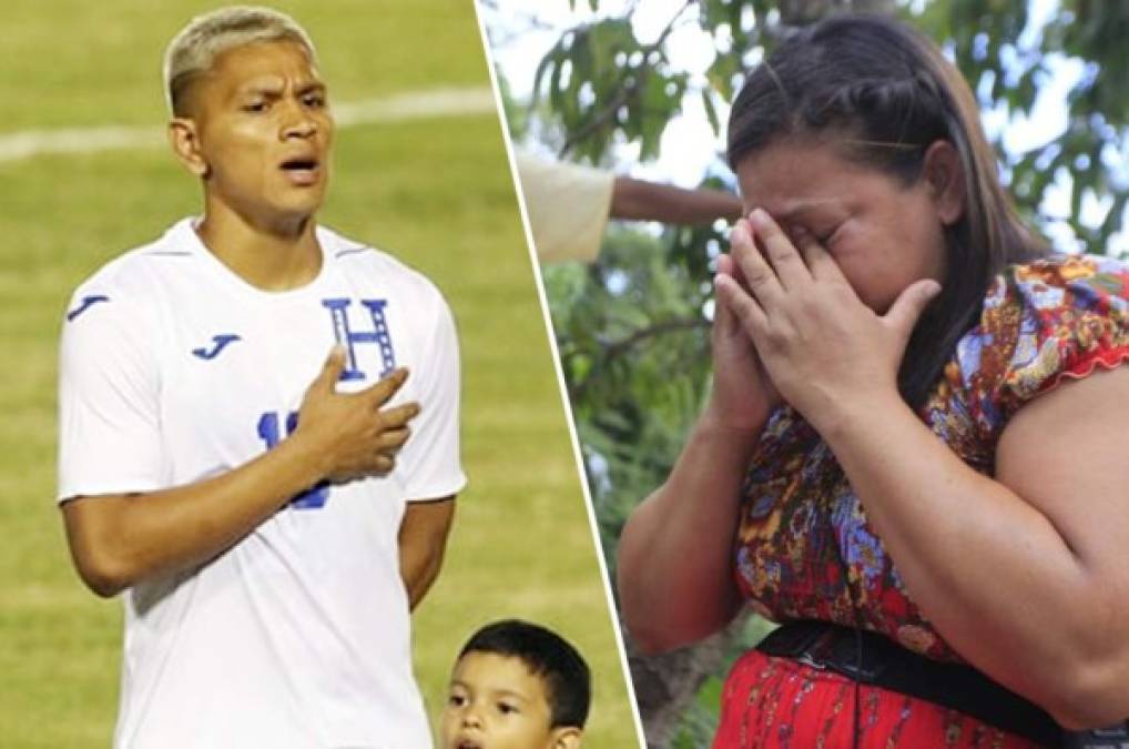 Bryan Moya cumple el sueño de su madre: Verlo jugar en la Selección de Honduras