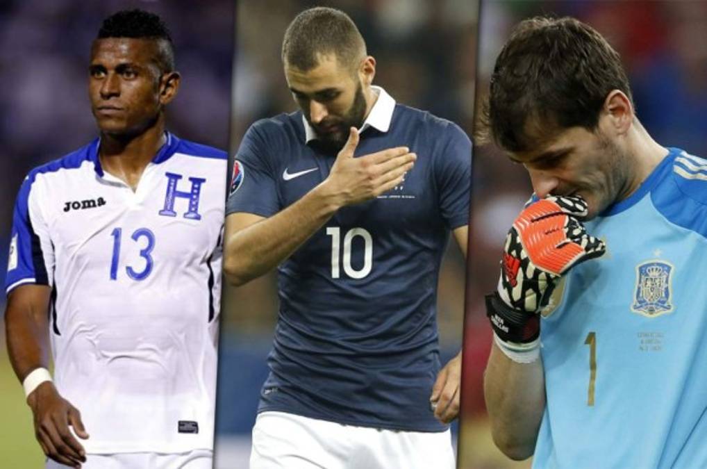 Las figuras olvidadas en las eliminatorias rumbo a Rusia 2018