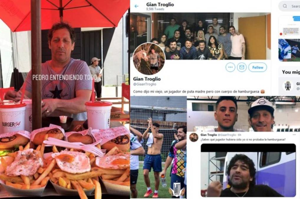 Pedro Troglio y su lapidaria frase sobre su hijo que se volvió viral en las redes: 'Tiene cuerpo de hamburguesa'