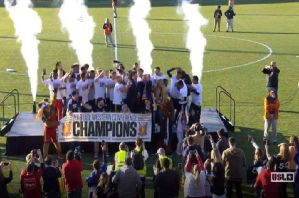 Douglas Martínez y Real Monarchs se coronan campeones en la USL