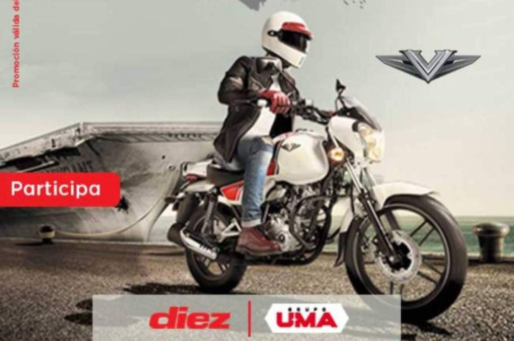 Grupo UMA y DIEZ siguen regalando motocicletas, hay más ganadores