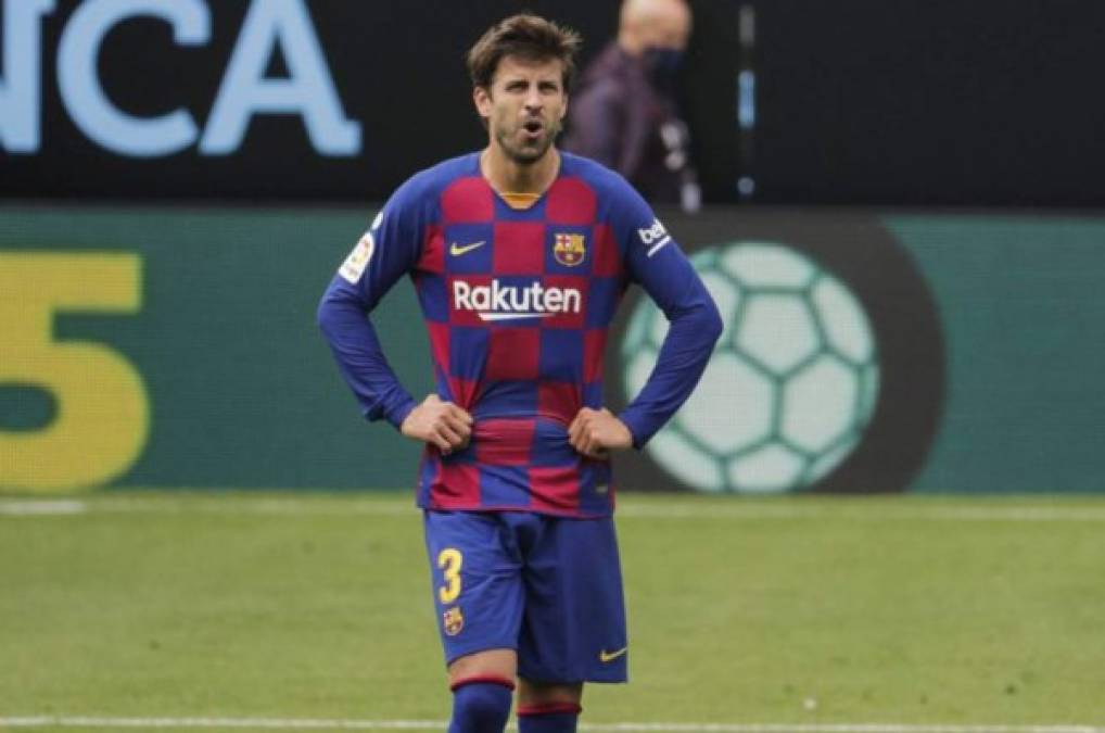 El enigmático mensaje de Piqué tras el amargo empate contra el Celta de Vigo