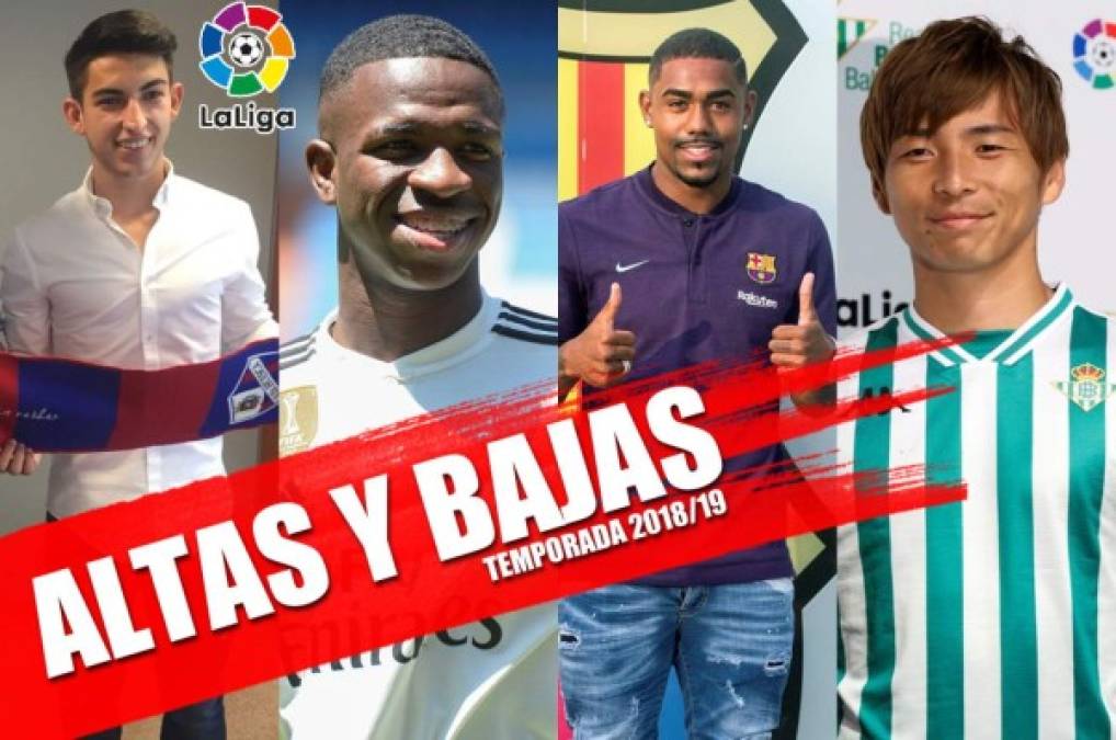 Fichajes 2018/19: Altas y bajas de los equipos de la Liga de España