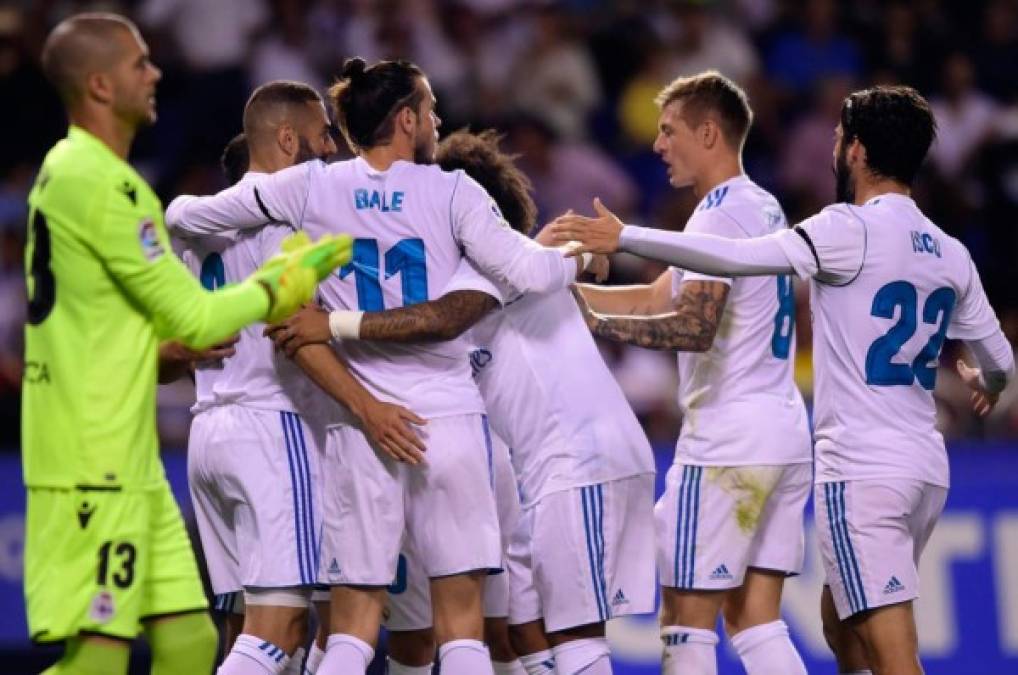 Real Madrid, sin despeinarse golea al Dépor en Riazor en su debut en La Liga