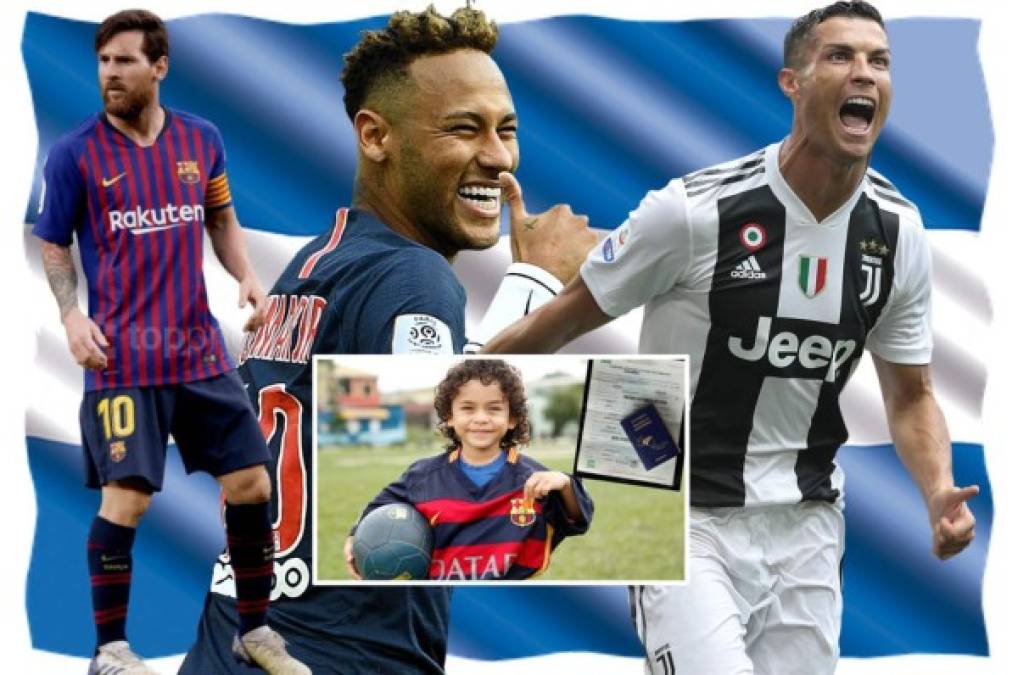 ¿Cuántos niños en Honduras se llaman Messi, Cristiano o Neymar?