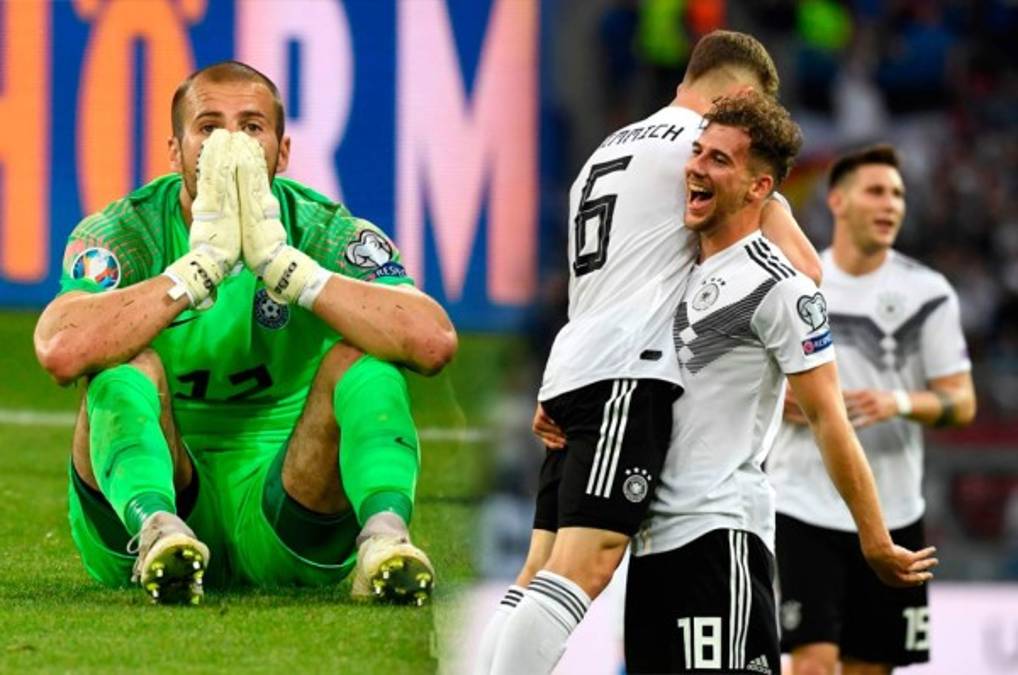 Alemania destroza 8-0 a Estonia en las eliminatorias de la Eurocopa