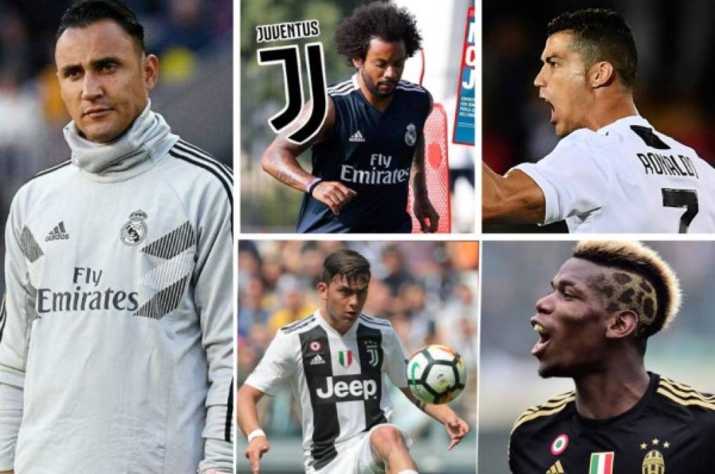 ¡Equipazo! Así sería el revolucionario 11 de la Juventus con Keylor Navas