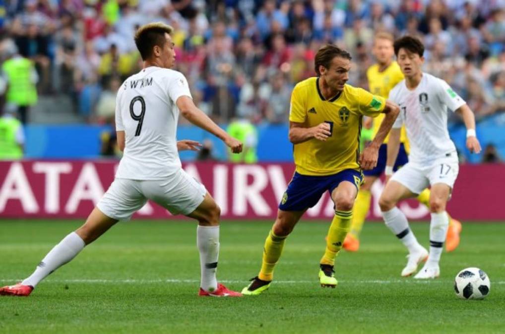 Suecia con ayuda del VAR triunfa ante Corea del Sur en el Mundial de Rusia 2018