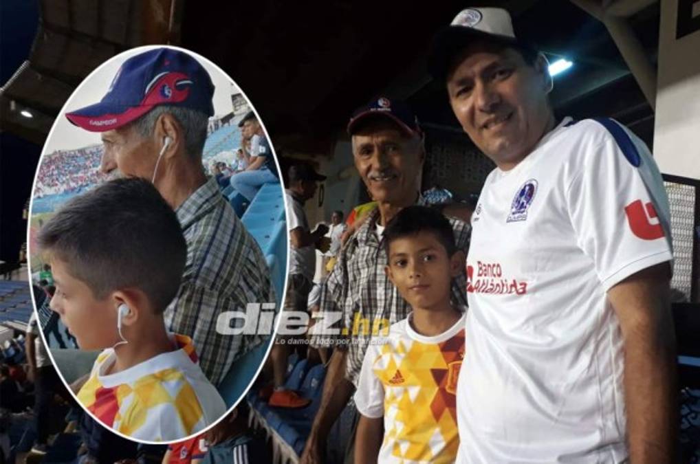 De abuelo a padre y nieto: Don Leopoldo les enseñó el amor por Olimpia