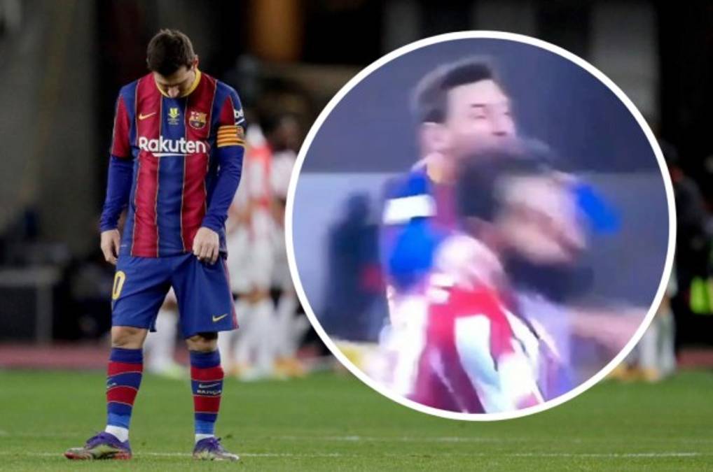 Messi y el castigo que puede recibir tras su expulsión ante Athletic en la Supercopa