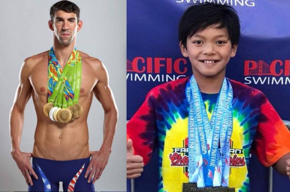 Clark Kent, el niño de 10 años rompe récord que Michael Phelps tenía desde hace 23 años