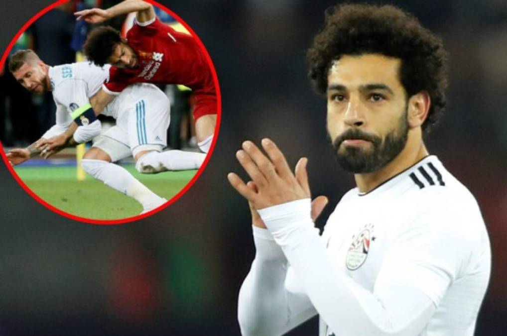 Salah: ''Ramos me mandó un mensaje, pero yo nunca le dije que estaba bien''