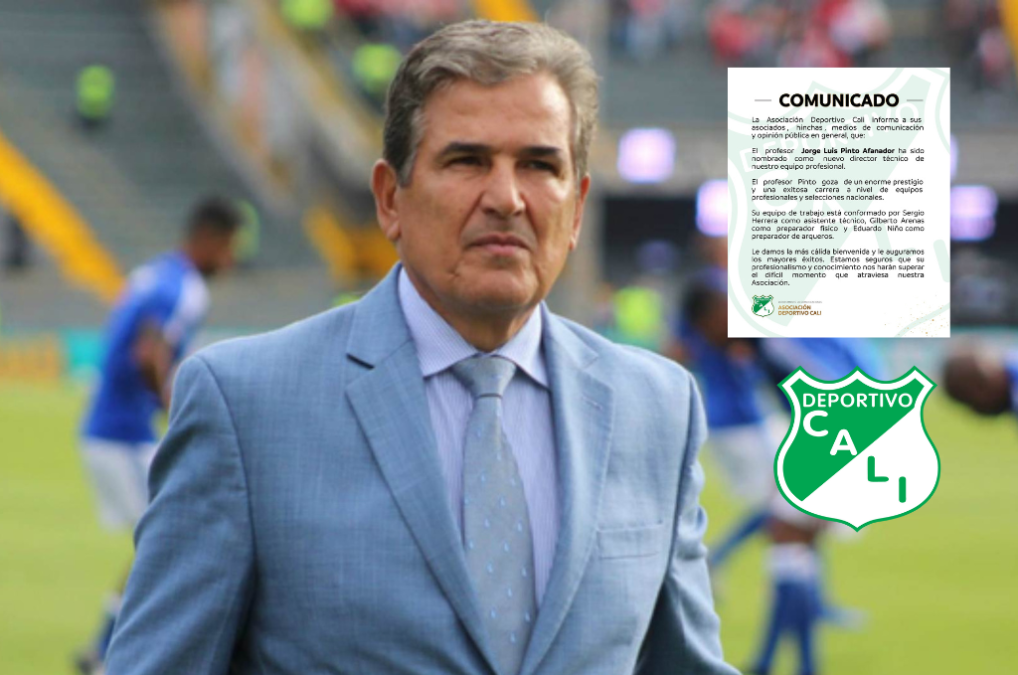 Nuevo reto: Jorge Luis Pinto sale del descanso y se convierte en el nuevo entrenador del Deportivo Cali de Colombia