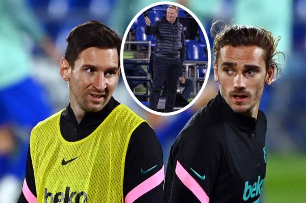 Koeman se pronuncia sobre el rendimiento de Messi y da respuesta al mal momento de Griezmann