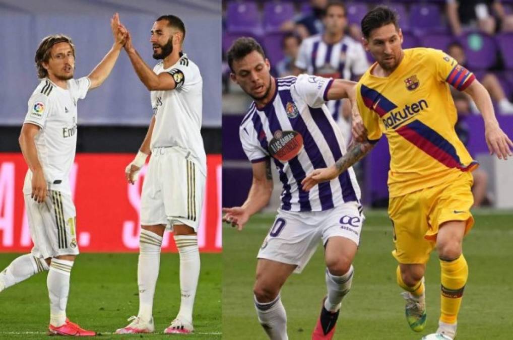 Estadísticas: Barcelona y Real Madrid, a dos jornadas dramáticas para definir al campeón de LaLiga
