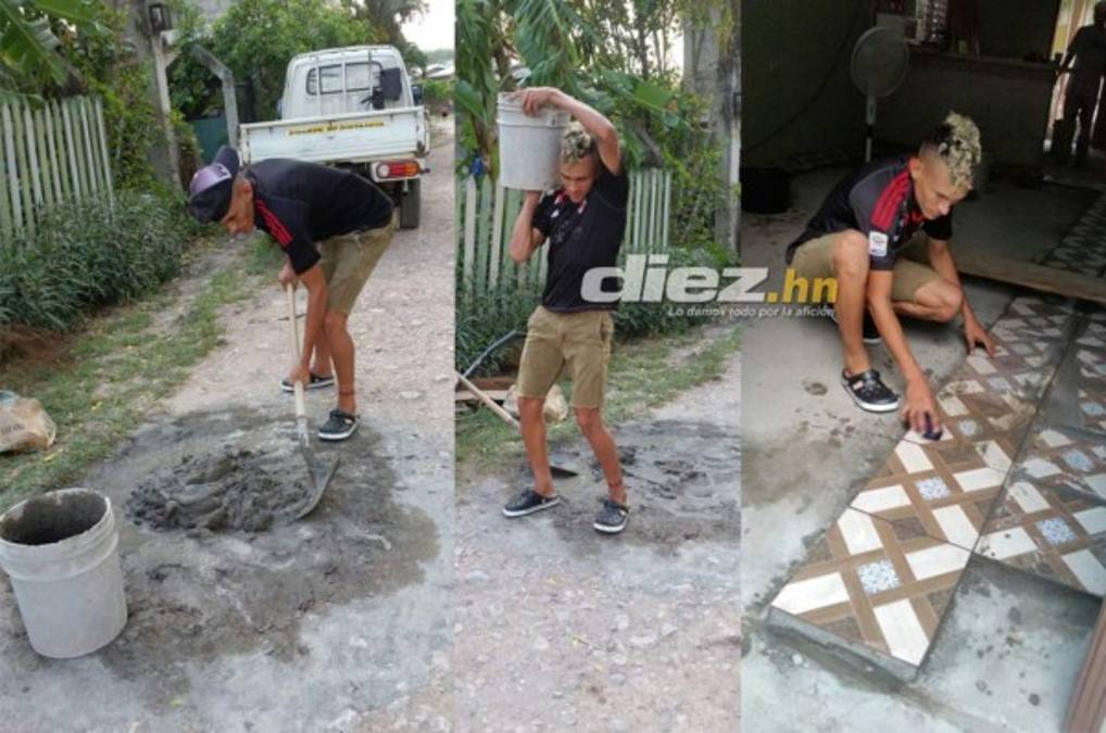 El albañil que quiere ascender a Liga Nacional con Villanueva