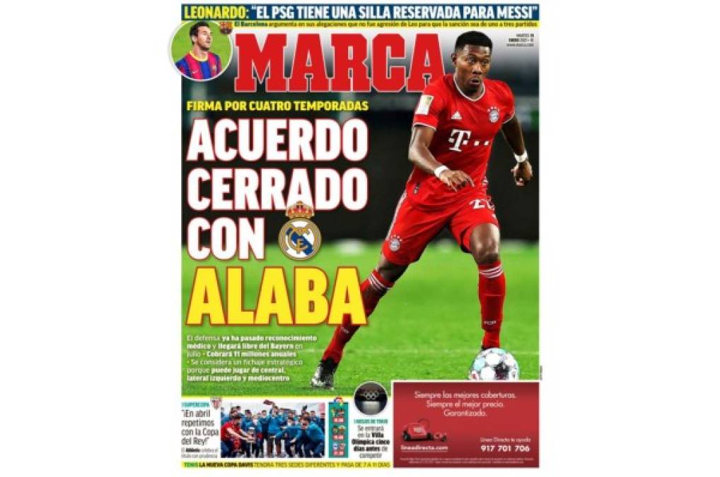 Real Madrid cierra acuerdo con Alaba para la próxima temporada: su salario y por cuántos años firmará