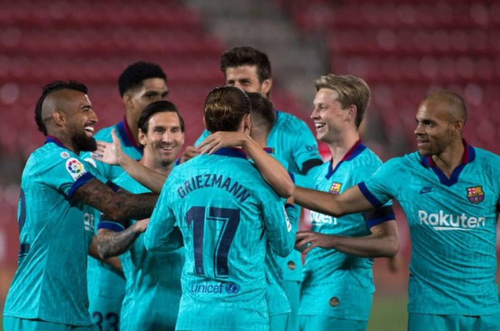 Con golazo de Messi al final, Barcelona goleó al Mallorca en su regreso a la liga española