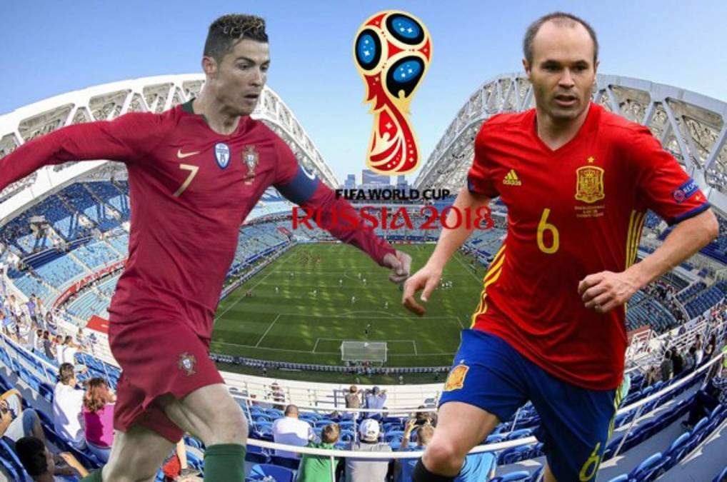 Con triplete de Cristiano Ronaldo, Portugal rescata empate ante España