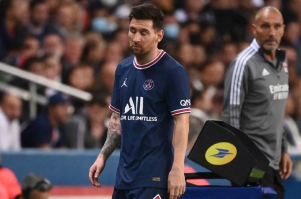 Hundieron a Messi por el nivel que muestra con el PSG: ''Se está marchitando, solo camina y no pesa''