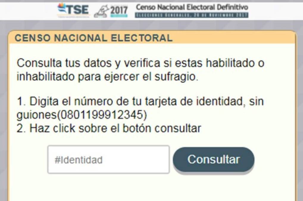 ¿Dónde votar en las elecciones generales 2017 de Honduras?