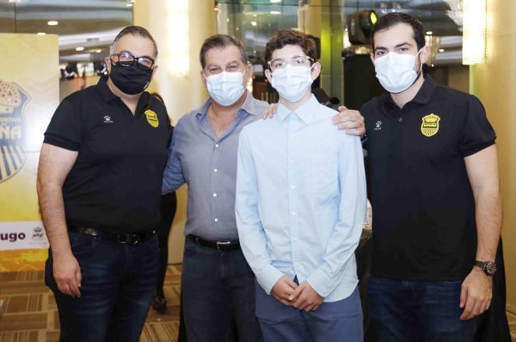 Mateo Emilio, el joven hijo de Mateo Yibrín que ya gestiona como dirigente deportivo en el Real España