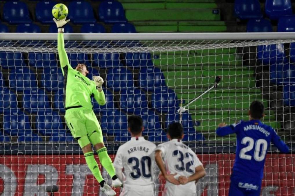 Así se vivió el duro empate del Real Madrid contra el Getafe en LaLiga; Courtois fue figura