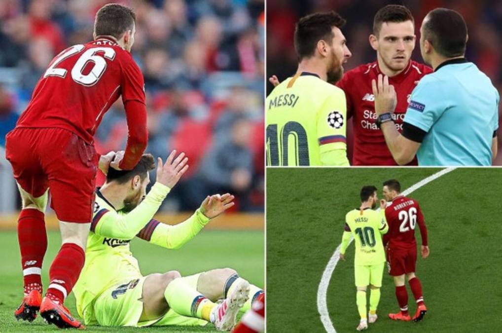 Robertson recuerda su feo gesto a Messi: ''Cuando pude verlo me quedé abatido, ese no soy yo''