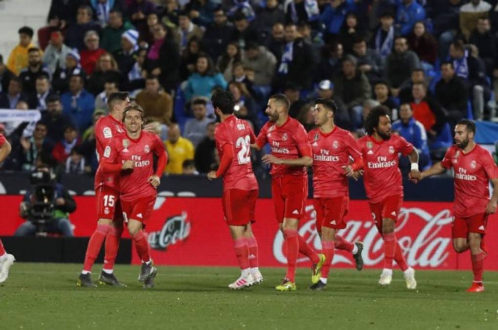 Benzema salva el ridículo del Real Madrid ante Leganés en Butarque