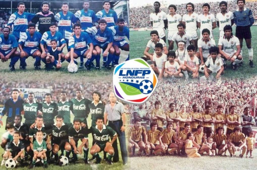 ¡Retro! Así eran los looks, alineaciones y uniformes de clubes hondureños en los 70, 80 y 90