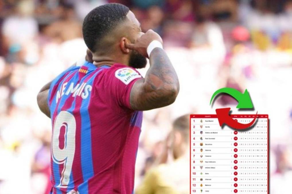 Así queda la tabla de posiciones en la liga española tras la goleada del Barcelona sobre el Levante