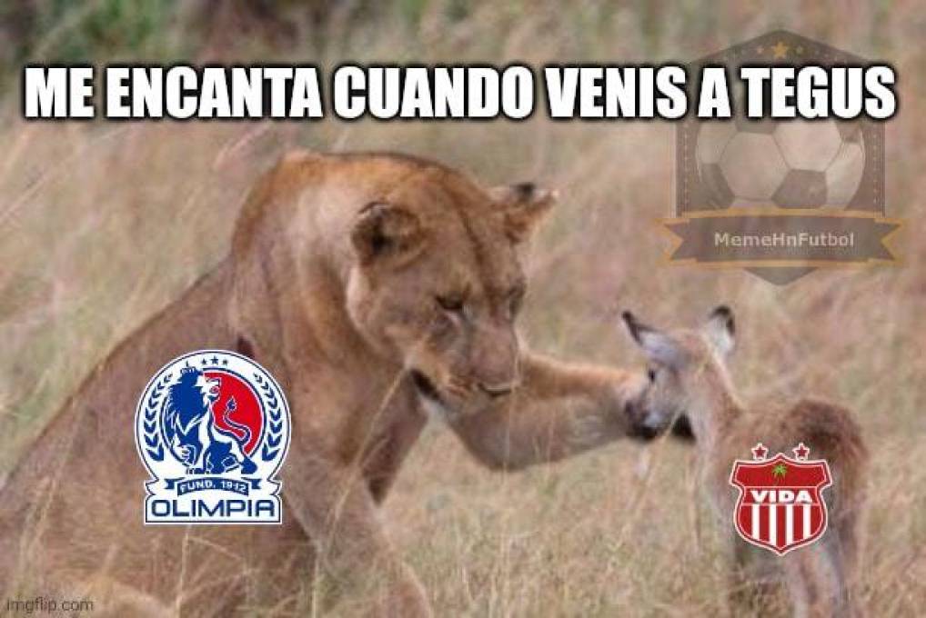Los mejores memes que dejó la jornada 10 del torneo Apertura 2022 donde no perdonan al Vida ni al Real España