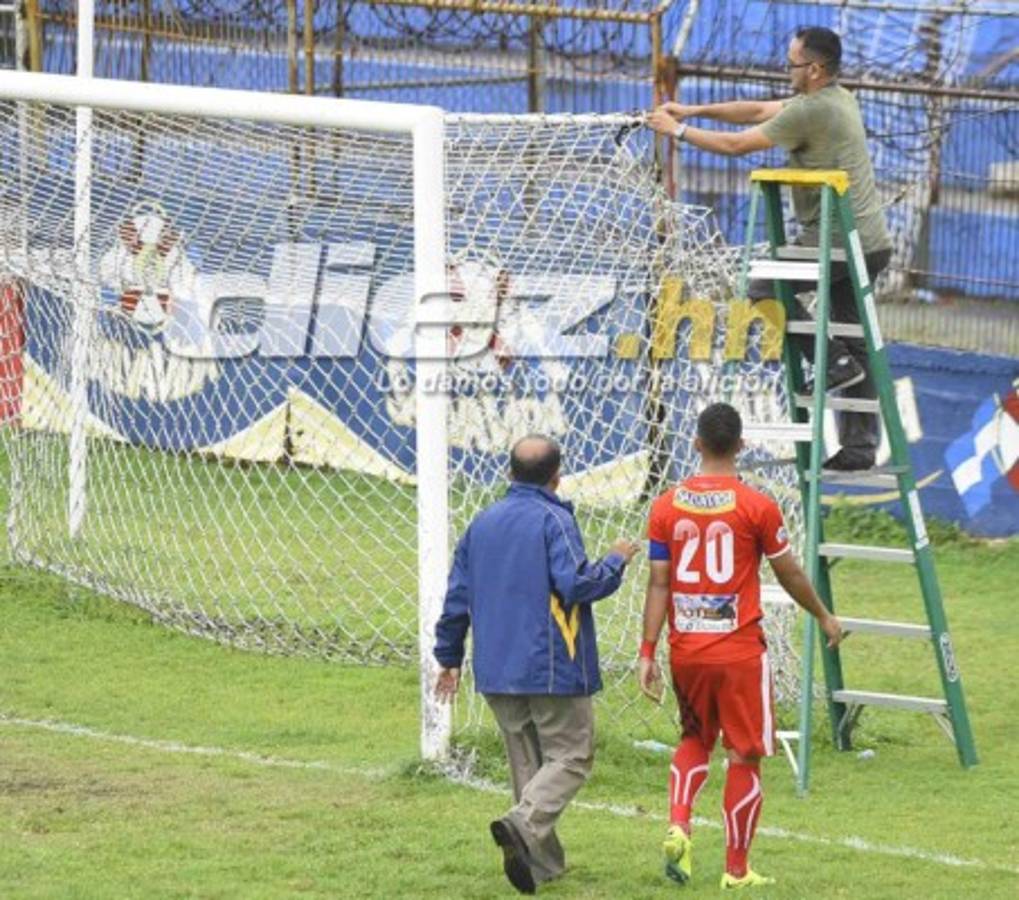 Las imágenes que la televisión no mostró de la jornada 17 en Honduras