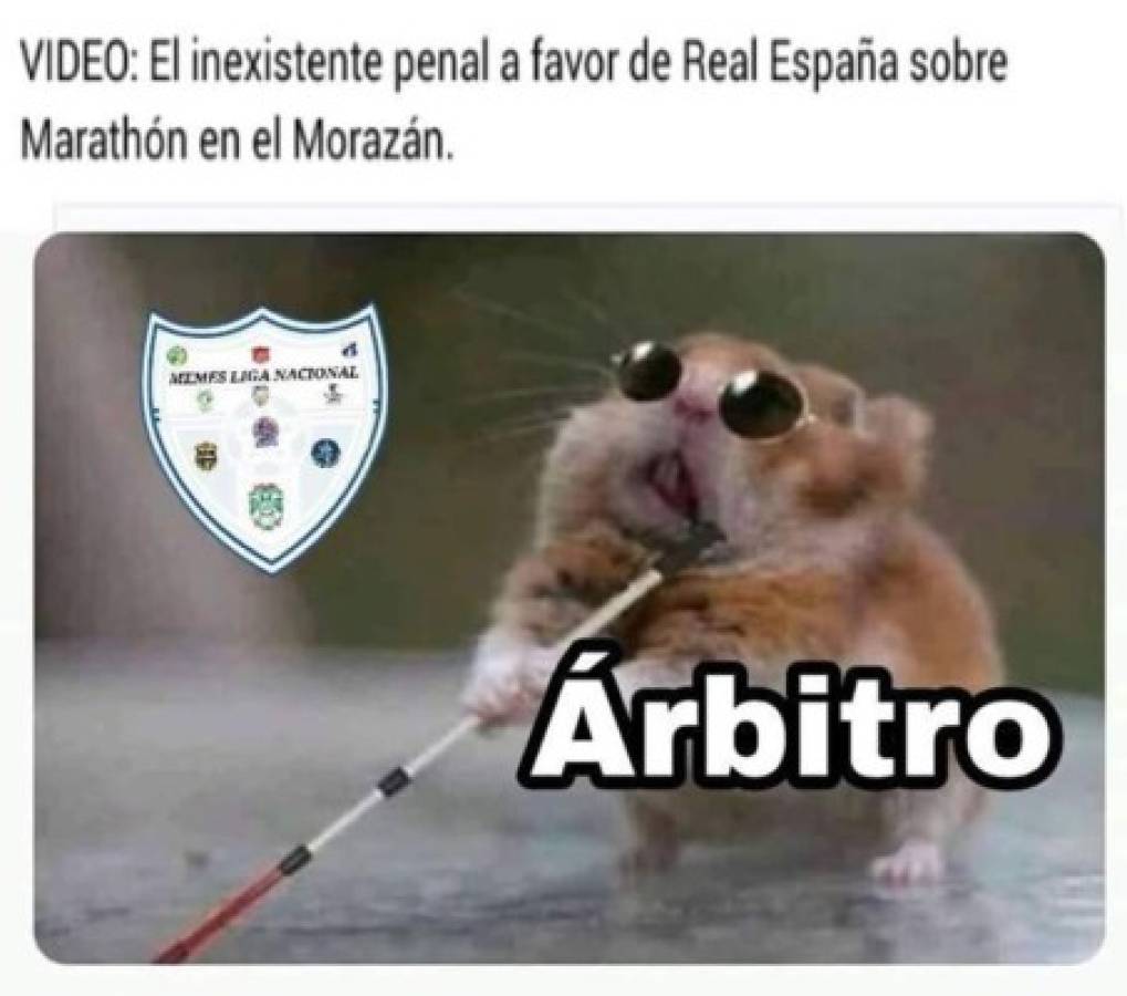 Real España elimina al Marathón y lo acribillan con divertidos memes