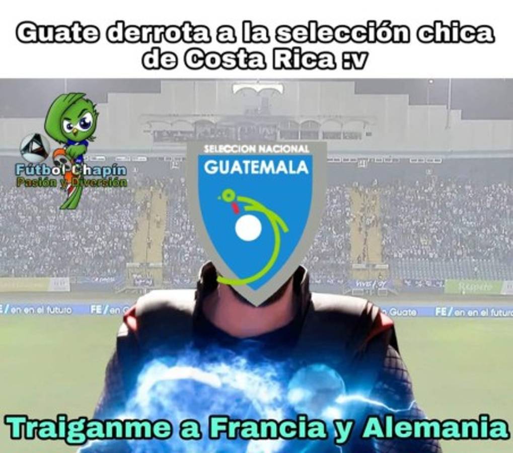 Keylor Navas y la avalancha de memes de la derrota de Costa Rica ante Guatemala